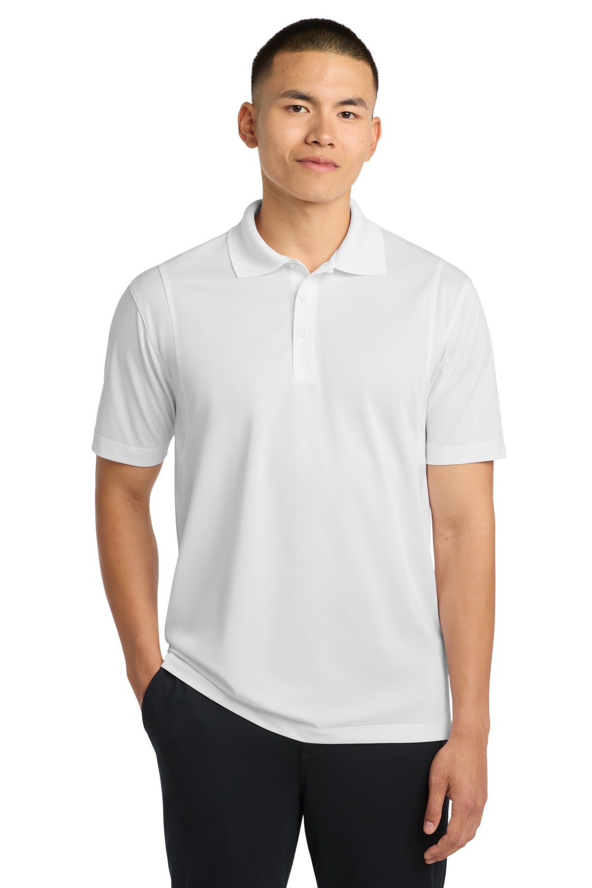 Sport-Tek Tall Micropique Sport-Wick Polo. TST650 - EMBROIDERED
