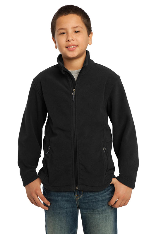 Port Authority Youth Value Fleece Jacket. Y217 - EMBROIDERED