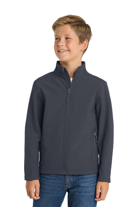 Port Authority Youth Core Soft Shell Jacket. Y317 - EMBROIDERED