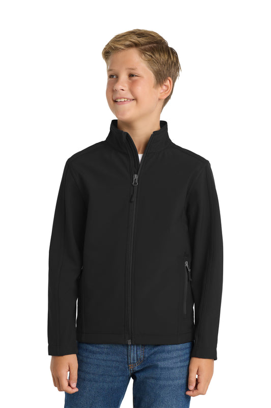 Port Authority Youth Core Soft Shell Jacket. Y317 - EMBROIDERED